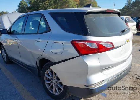 2018 Chevrolet Equinox Ls z USA, uszkodzony, nr VIN 3GNAXHEV7JL393011